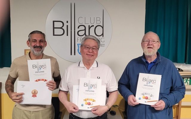 Podium de l’Open de Fribourg du 18 avril 2026